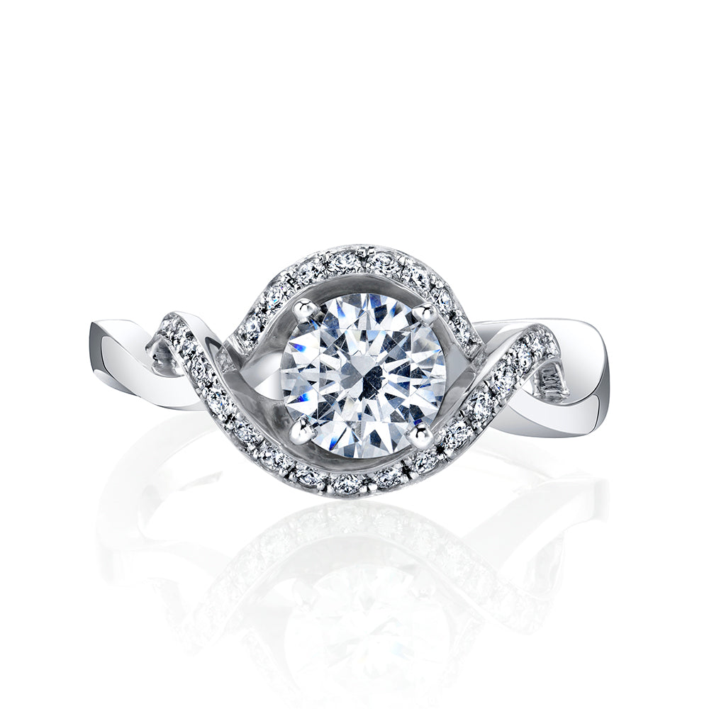 Dahlia Engagement Ring | Mark Schneider Fine Jewelry