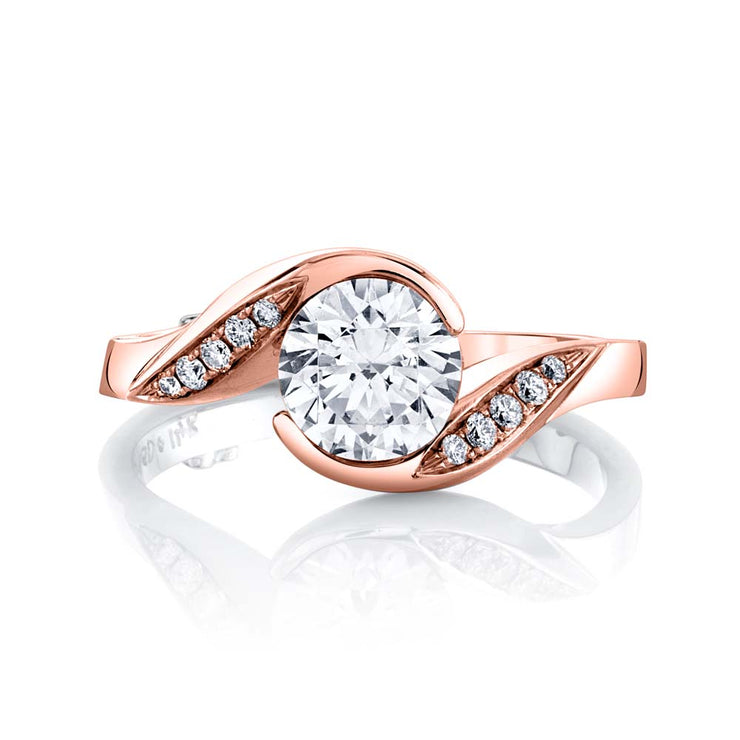 Whirlwind Engagement Ring | Mark Schneider Fine Jewelry